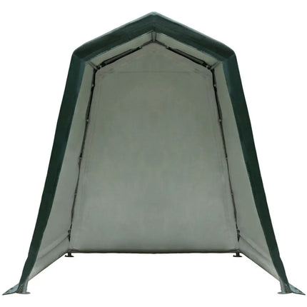 Outdoor Carport Shed with Sidewalls and Waterproof Ripstop Cover-6 x 8 ft - Carports