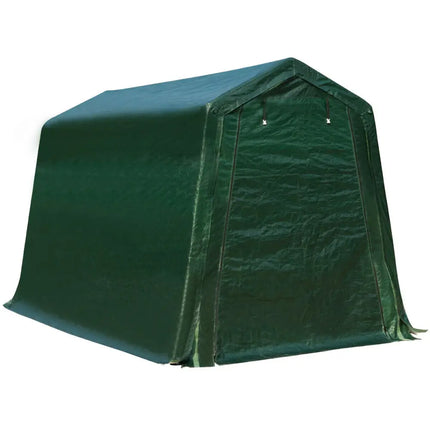 Outdoor Carport Shed with Sidewalls and Waterproof Ripstop Cover-7 x 12 ft - Carports