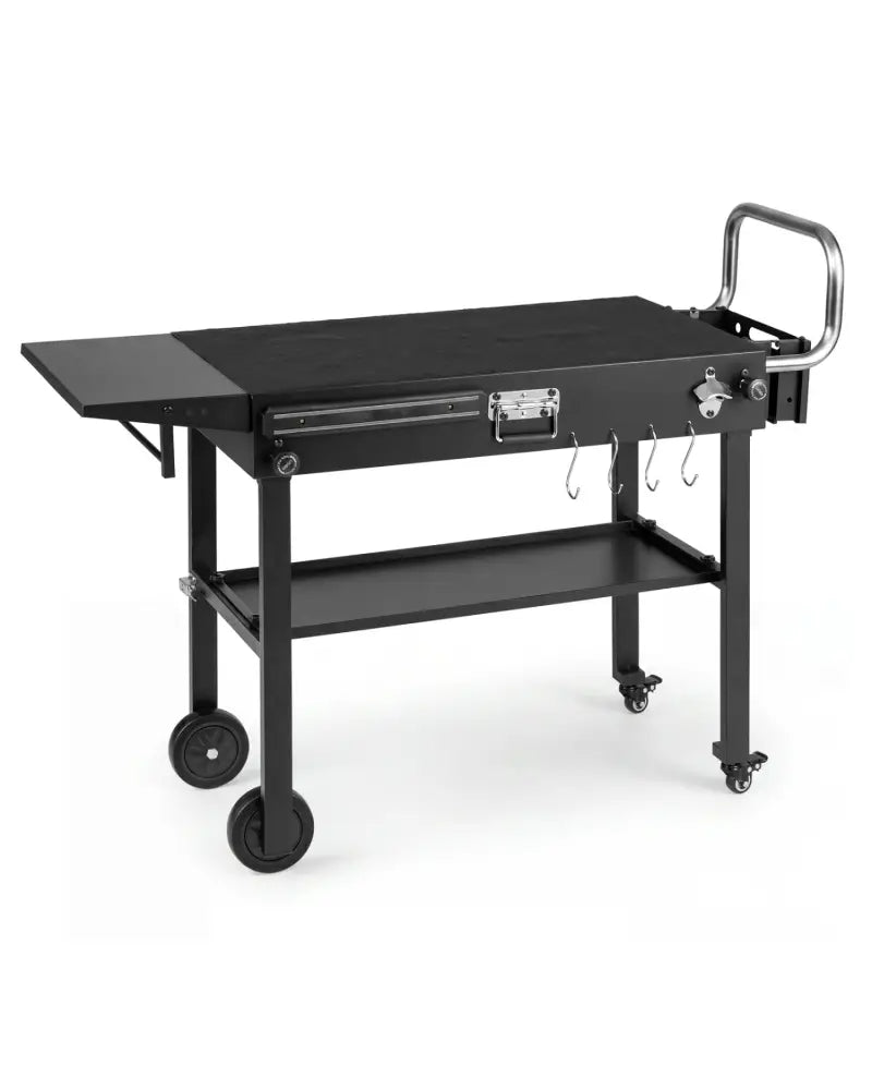Outdoor Grill Cart Foldable Grilling Table for Blackstone Griddle with 31 x 17 Tabletop - Outdoor Grills