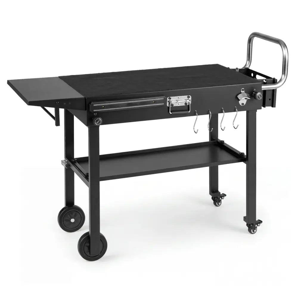 Outdoor Grill Cart Foldable Grilling Table for Blackstone Griddle with 31 x 17 Tabletop - Outdoor Grills