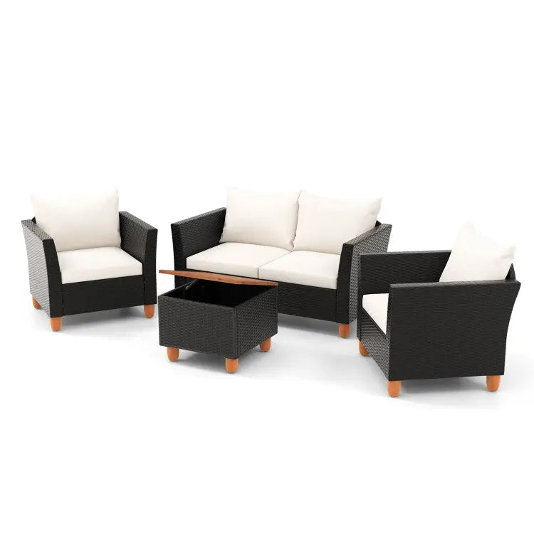 Outdoor Paradise 7-Piece Patio Relaxation Set - Patio Furniture Sets