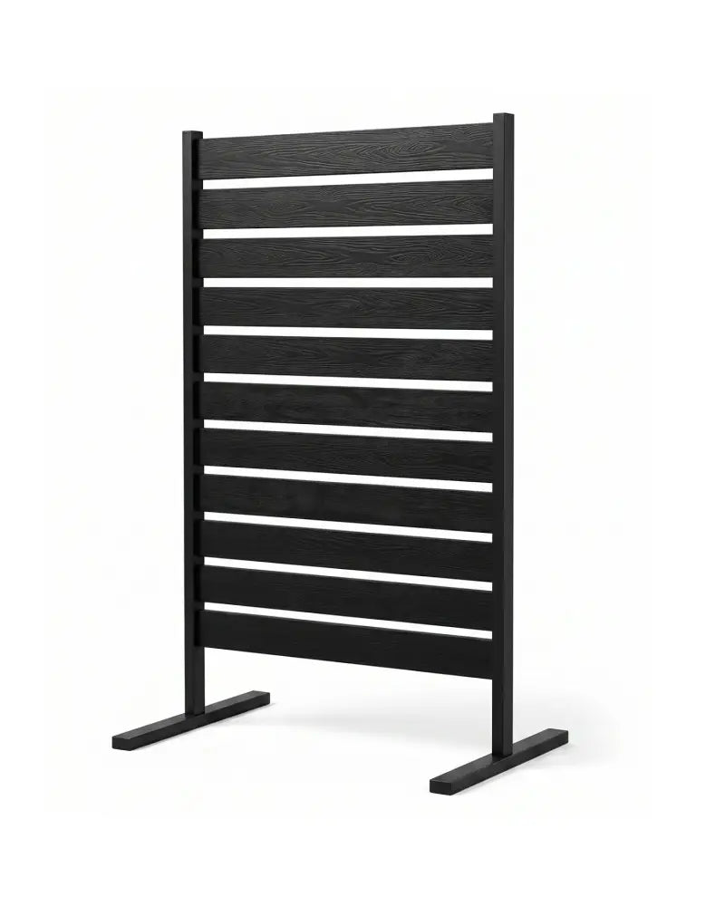 Outdoor Privacy Screen Fence for Backyard Pool Lawn-Black - Black - Outdoor Privacy Screens