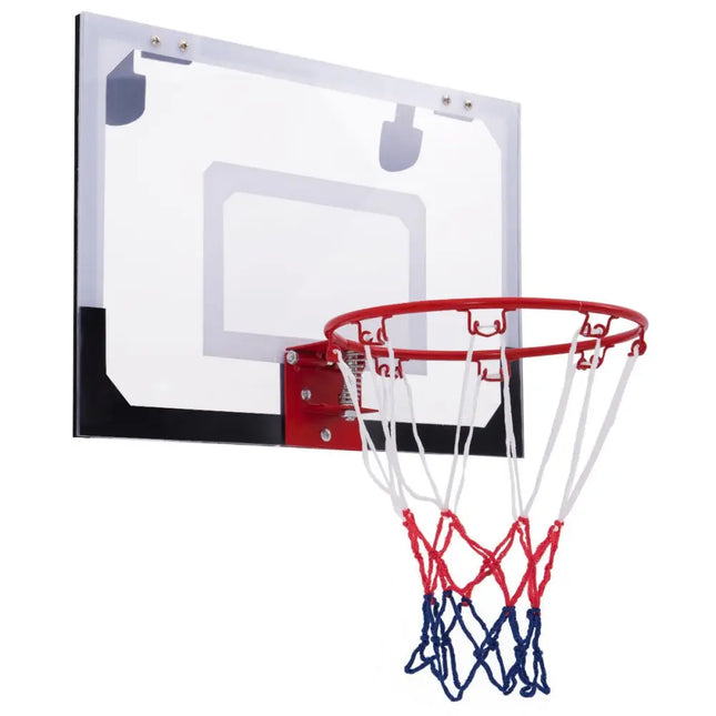 Over-The-Door Mini Basketball Hoop Includes Basketball and 2 Nets - Multicolor - Sport Equipments