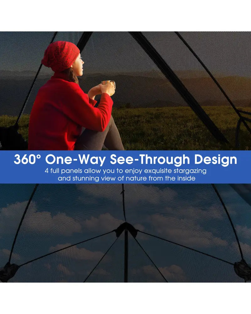 Pop-up Camping Tent for 2-3 People with Carry Bag and Rainfly for Backpacking Hiking Trip-Gray - Gray - Tents