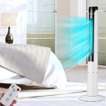 Portable 48 Inches Tower Fan with Remote Control-White Costway