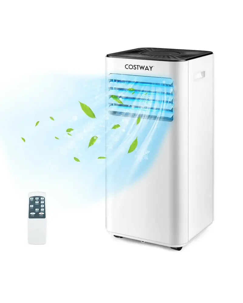Portable Air Conditioner 10000 BTU Evaporative Air Cooler Dehumidifier-White - White - Portable Air Conditioners