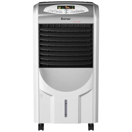 Portable Air Cooler Fan with Heater and Humidifier Function Costway