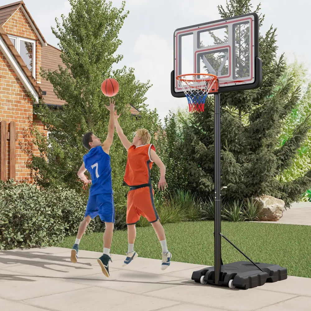 Portable Basketball Hoop Adjustable Basketball Goal System - Sport Equipments