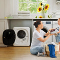 Portable Clothes Dryer Compact Drying Machine with Stainless Steel Tub - Dryers
