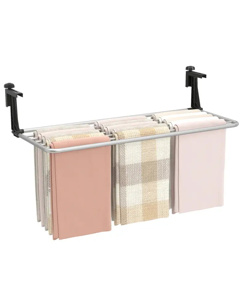 Portable Clothes Drying Rack Extendable Radiator Clothes Airer with Robust Aluminum Frame - Drying Racks