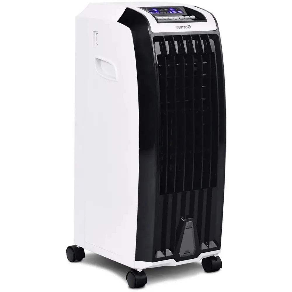 Portable Evaporative Air Cooler with 3 Wind Modes and Timer for Home Office Costway
