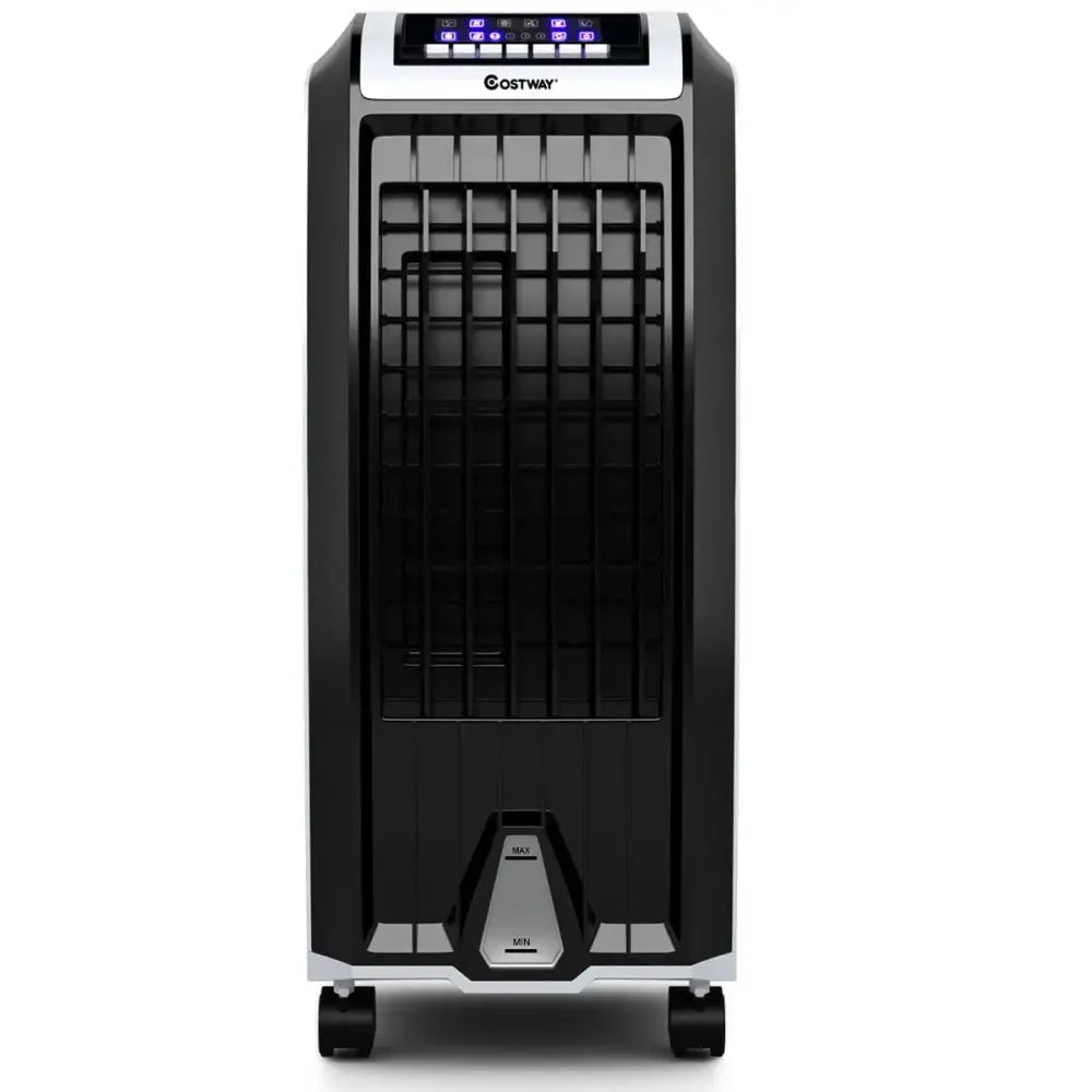 Portable Evaporative Air Cooler with 3 Wind Modes and Timer for Home Office Costway