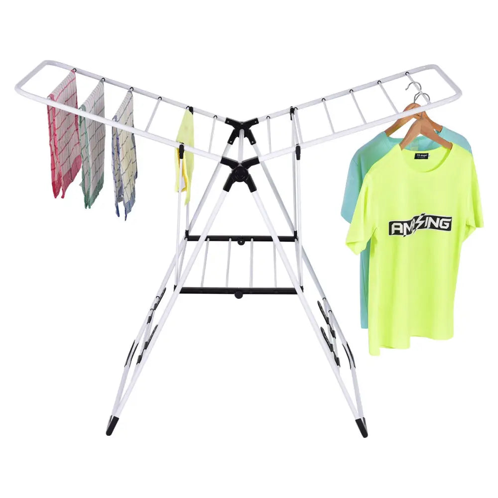 Portable Storage Drying Rack Laundry Clothes - Drying Racks