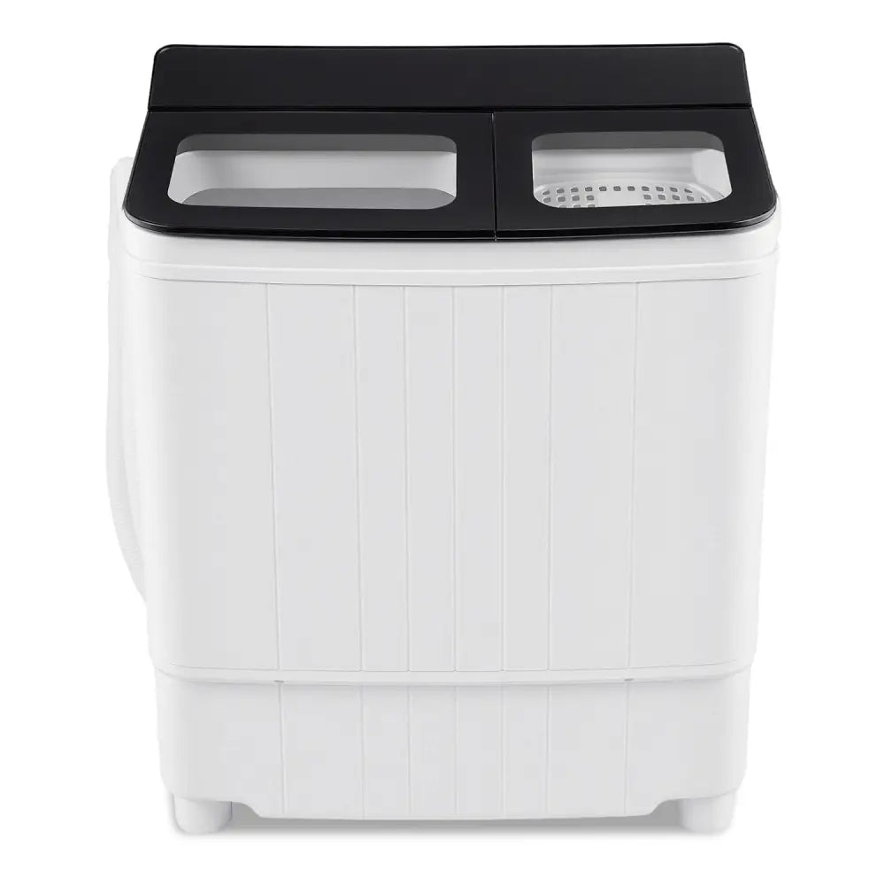 Portable Washing Machine 18 lbs Mini Laundry Machine with 11 LBS Washer-Black - Black - Washing Machines