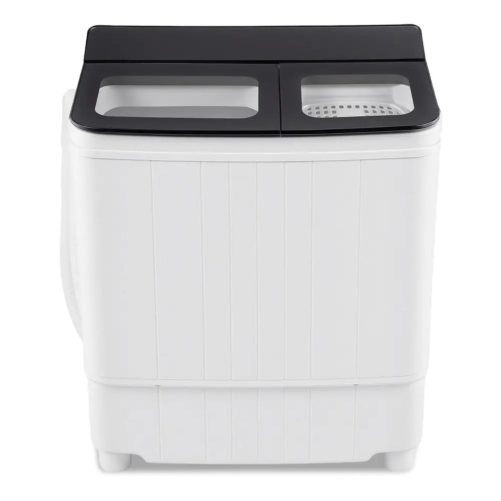 Portable Washing Machine 18 lbs Mini Laundry Machine with 11 LBS Washer-Grey - Gray - Washing Machines