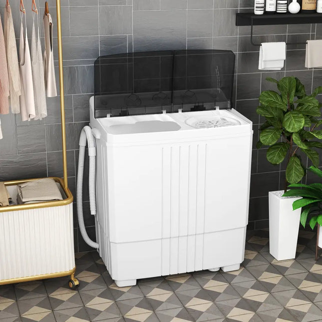 Portable Washing Machine for Dorms and Apartment-Black - Black - Washing Machines