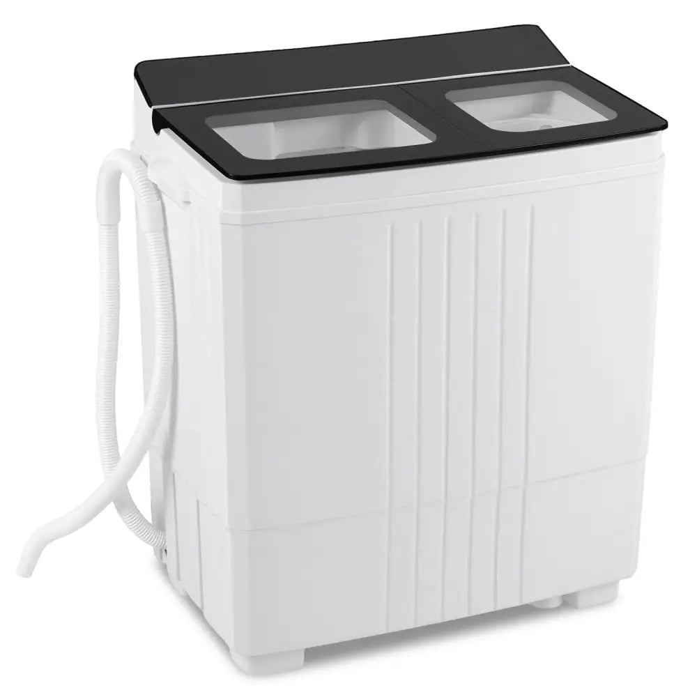 Portable Washing Machine with 18 LBS Washer and 8 LBS Spinner Combo-Blue - Blue - Washing Machines