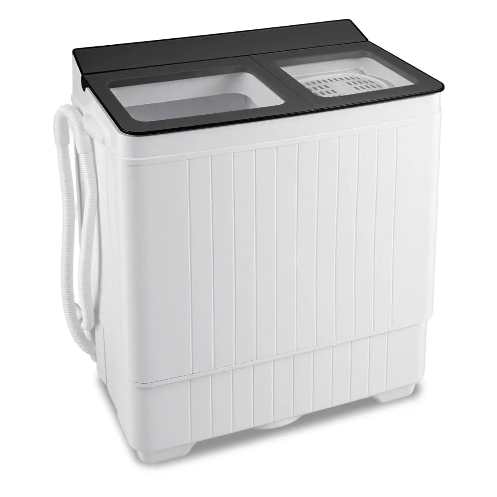 Portable Washing Machine with 18 LBS Washer and 8 LBS Spinner Combo-Gray - Gray - Washing Machines