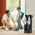 Prevent Odor Mold & Bacteria 4 Shoe Electric Dryer with Timer - Black - Dryers