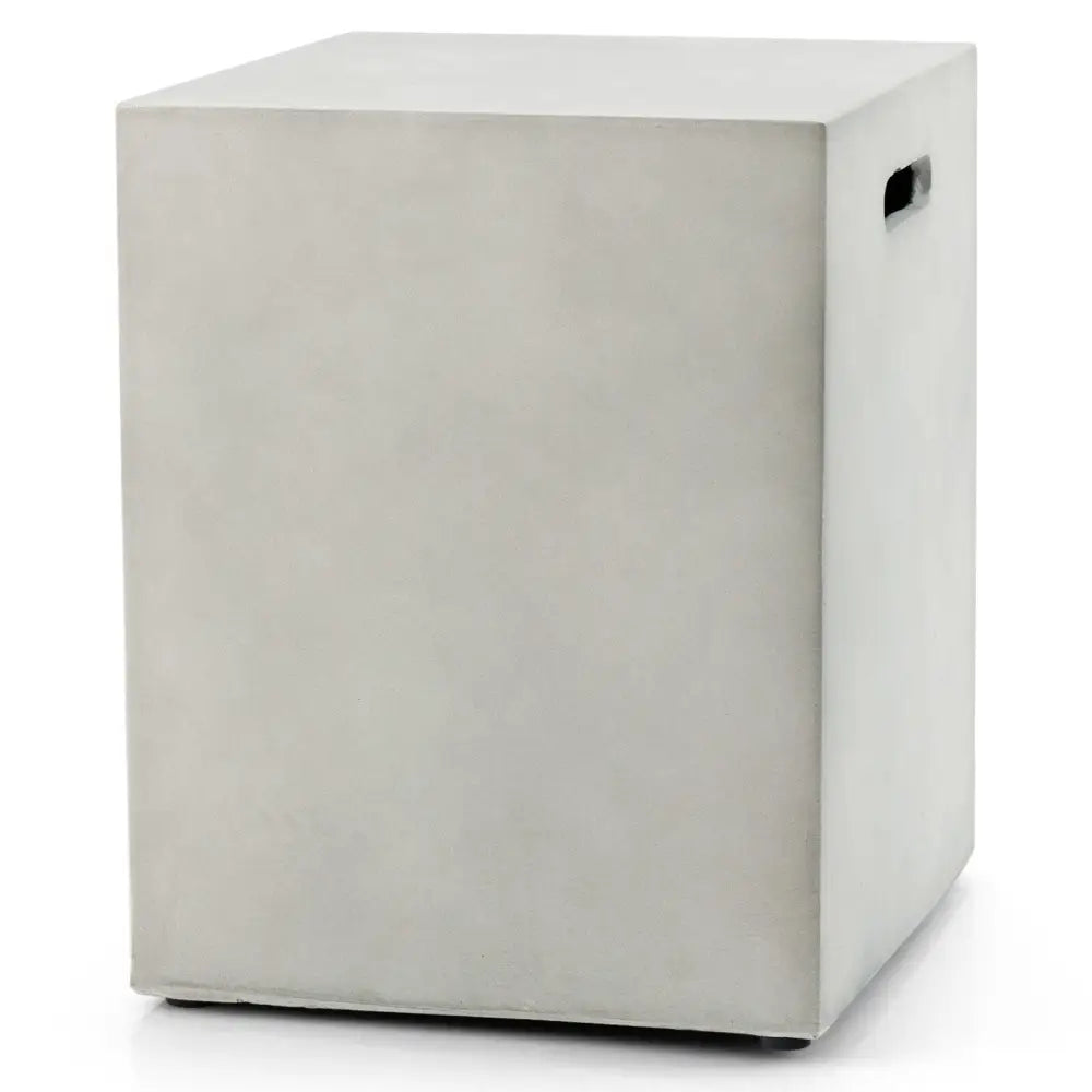 Propane Tank Cover Hideaway Table for Standard 20 Pounds Propane Tank-Gray - Gray - Fire Pit Tables