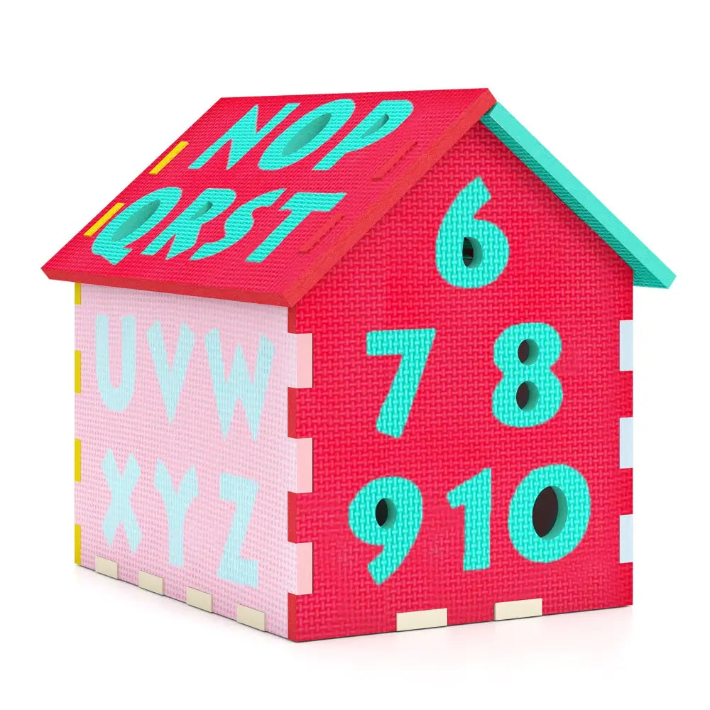 Puzzle Floor Mats with Interlocking Alphabet and Number for Kids - Baby Gyms & Playmats