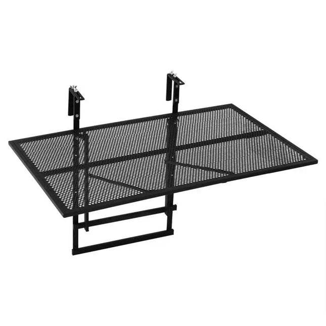 Railing Folding Table with 5Level Adjustable Heights - Oasis Home Essentials