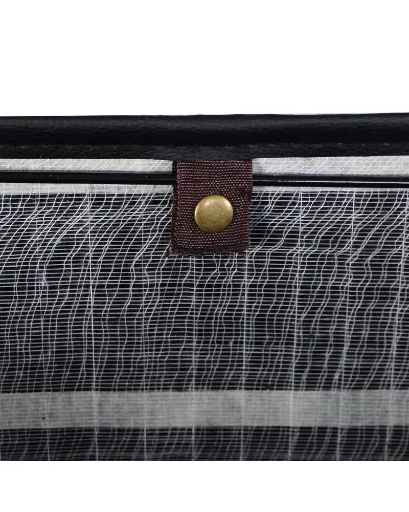 Rectangle Bamboo Hamper Laundry Basket Washing Cloth Bin Storage Bag Lid 3 color-Black - Black - Laundry Baskets