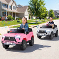 Ride on Car 24V 4WD Licensed LEXUS GX550 Electric Vehicle with Remote for Boys Girls Aged 3+-Pink - Pink - Powered Ride