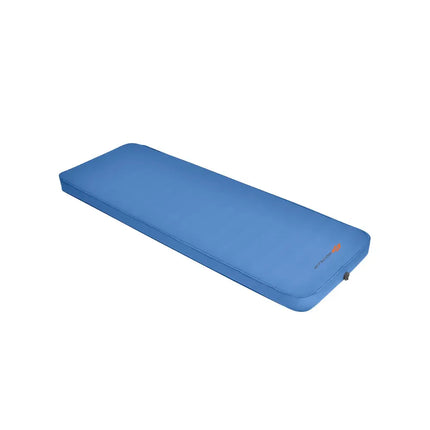 Self Inflating Folding Camping Sleeping Mattress with Carrying Bag-Blue - Blue - Air Mattresses & Sleeping Bags