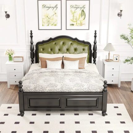 Set of 2 Nightstand End Beside Table Drawers-White Costway