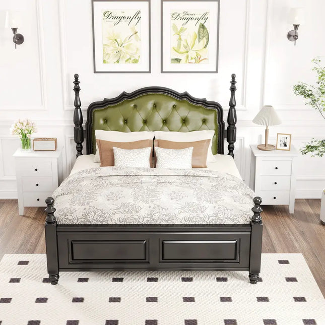 Set of 2 Nightstand End Beside Table Drawers-White Costway