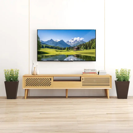 Set of 2 Square Taper Planter with Removable Inner Bucket and Optional Drainage Hole-S - Brown - Raised Garden Beds