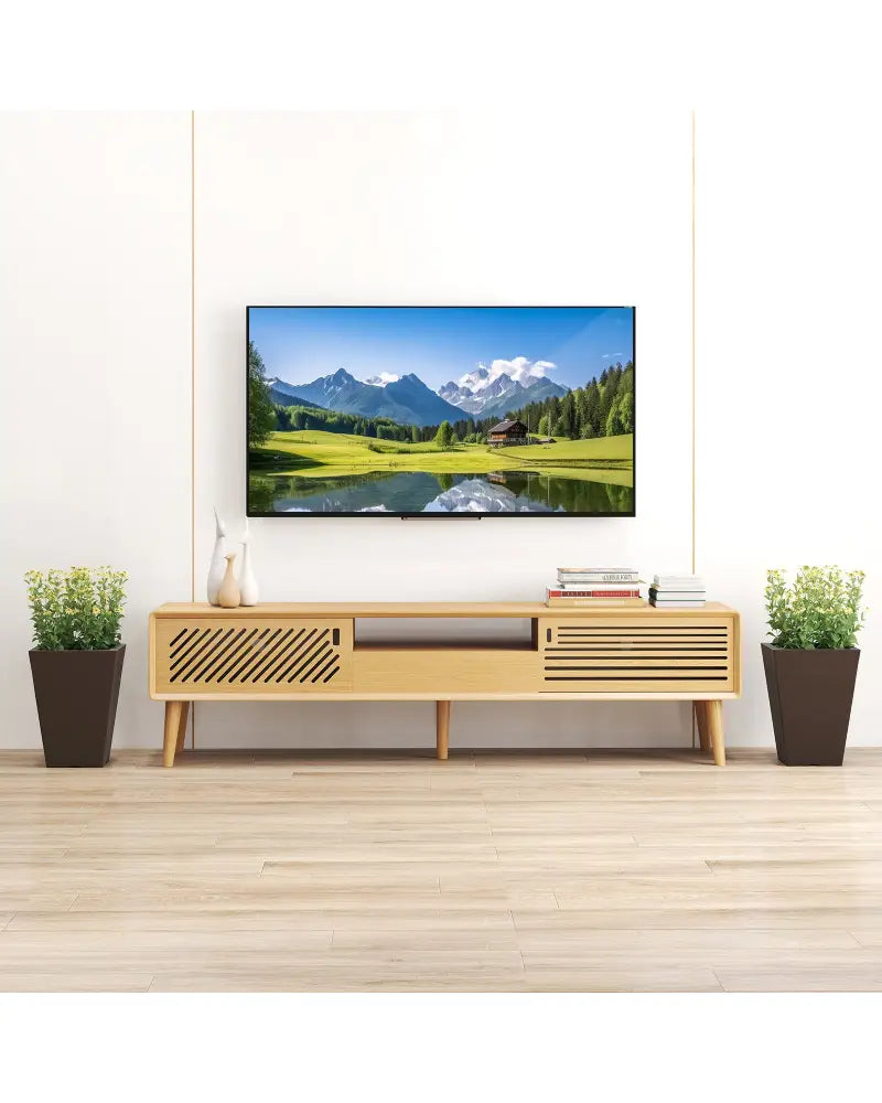 Set of 2 Square Taper Planter with Removable Inner Bucket and Optional Drainage Hole-S - Brown - Raised Garden Beds