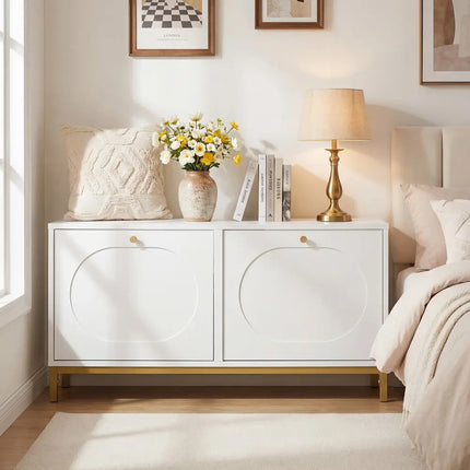 Shoe Storage Bench Narrow Entryway Bench with 2 Flip Drawers Adjustable Shelves-White - White - Shoe Racks & Storage