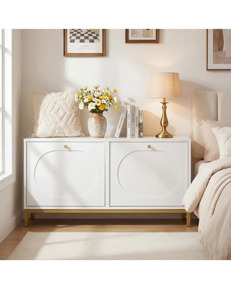 Shoe Storage Bench Narrow Entryway Bench with 2 Flip Drawers Adjustable Shelves-White - White - Shoe Racks & Storage