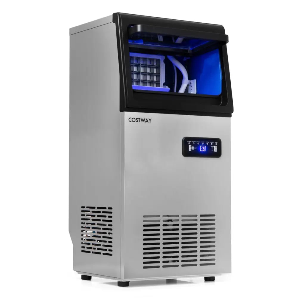 Stainless Steel Commercial Ice Maker 110 lbs/24H - Ice Makers