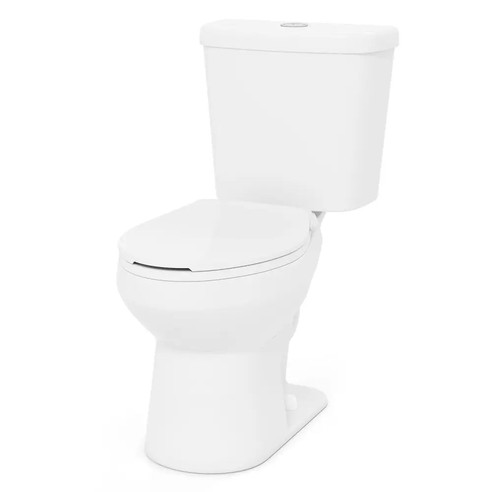 Standard Toilet with 17.5 Inch ADA Comfort Chair Height Seat - White - Toilet