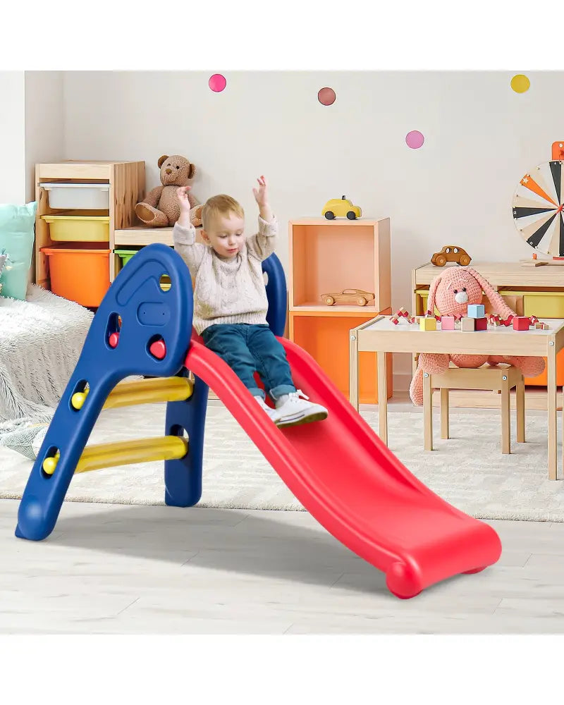 Step 2 Children Folding Plastic Slide - Red - Climbers & Slides