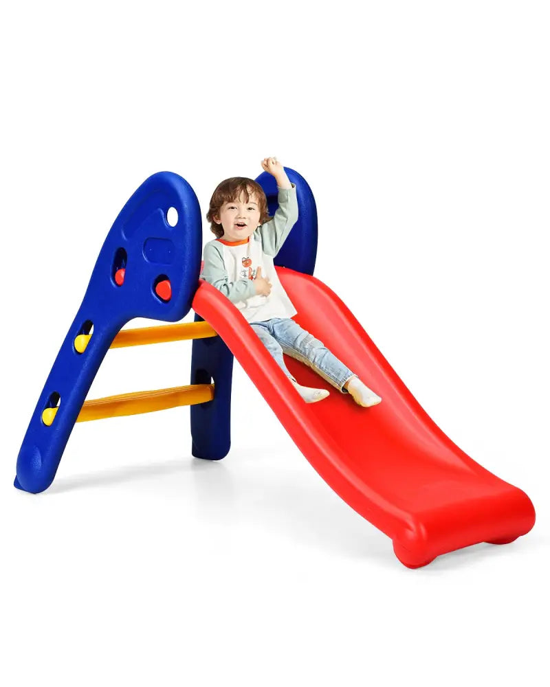 Step 2 Children Folding Plastic Slide - Red - Climbers & Slides