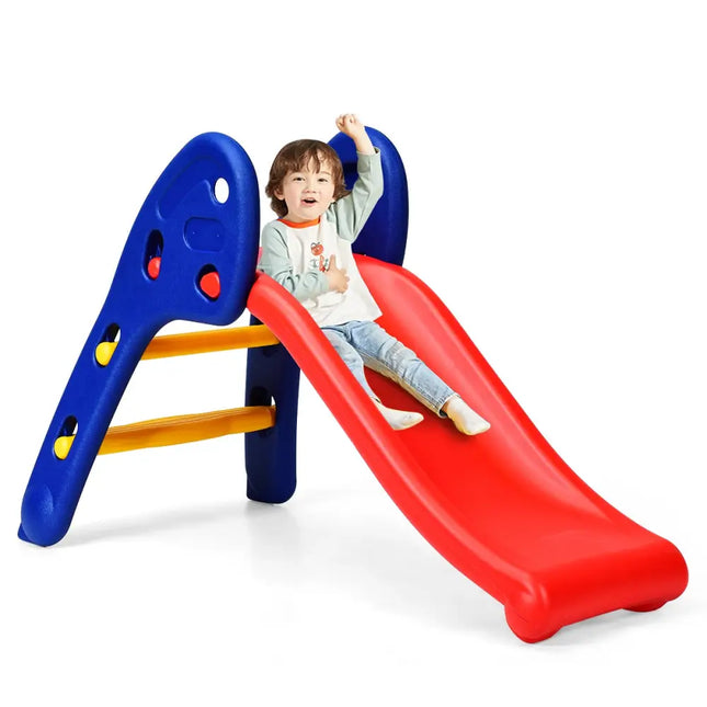 Step 2 Children Folding Plastic Slide - Red - Climbers & Slides