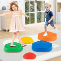 Stepping Stones for Kids 5 PCS Non-Slip Balance Stones with Storage Bag-Multicolor - Multicolor - Toy Sports