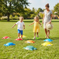 Stepping Stones for Kids 9 Pieces Non-Slip Toddler Stepping Stones Balance Sensory Toys-Multicolor - Multicolor - Lawn