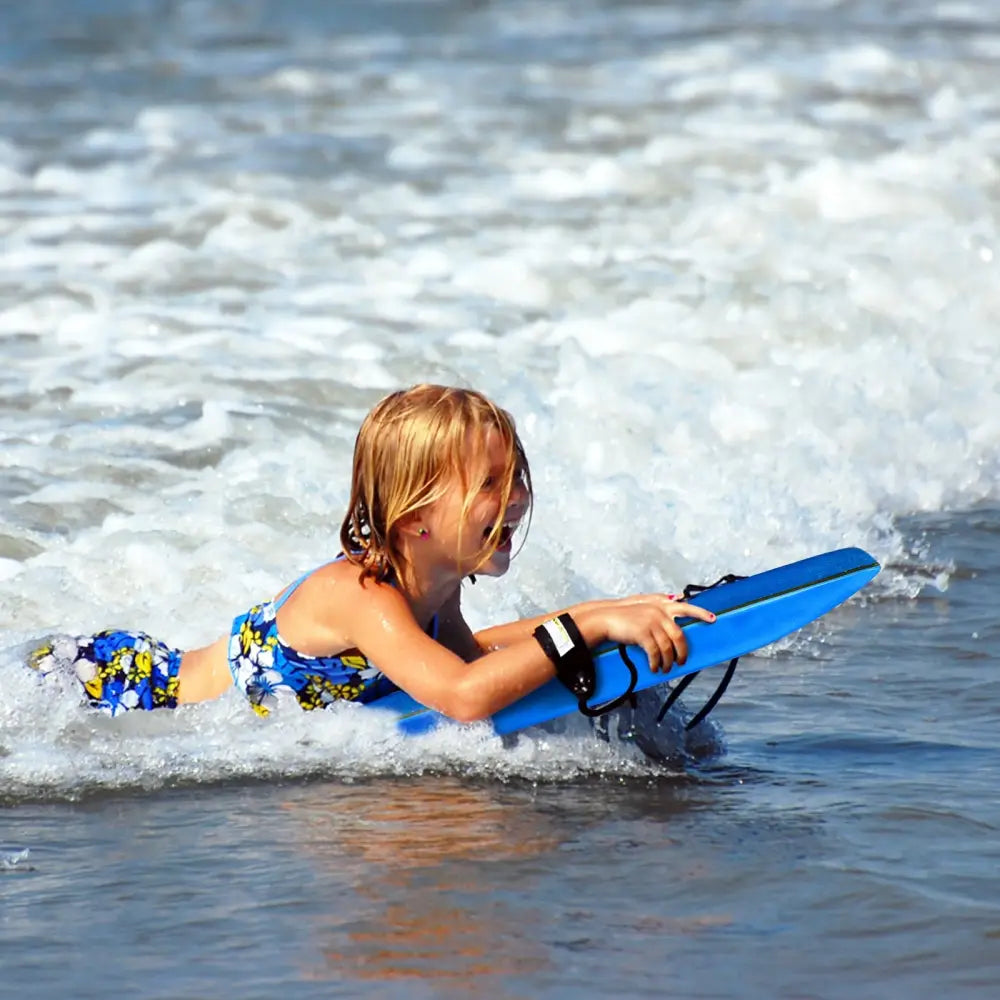 Super Bodyboard Surfing with EPS Core Boarding-L - Blue - Surfing
