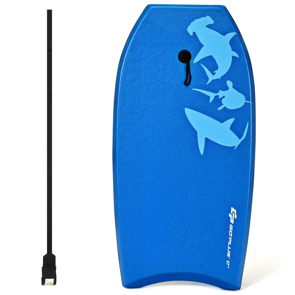 Super Bodyboard Surfing with EPS Core Boarding-L - Blue - Surfing
