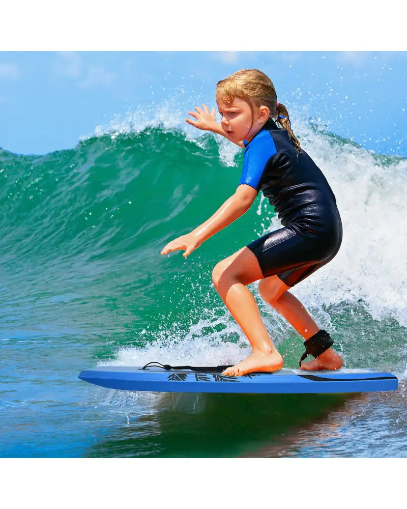 Super Lightweight Bodyboard Surfing with Leash EPS Core Boarding-L - Surfing