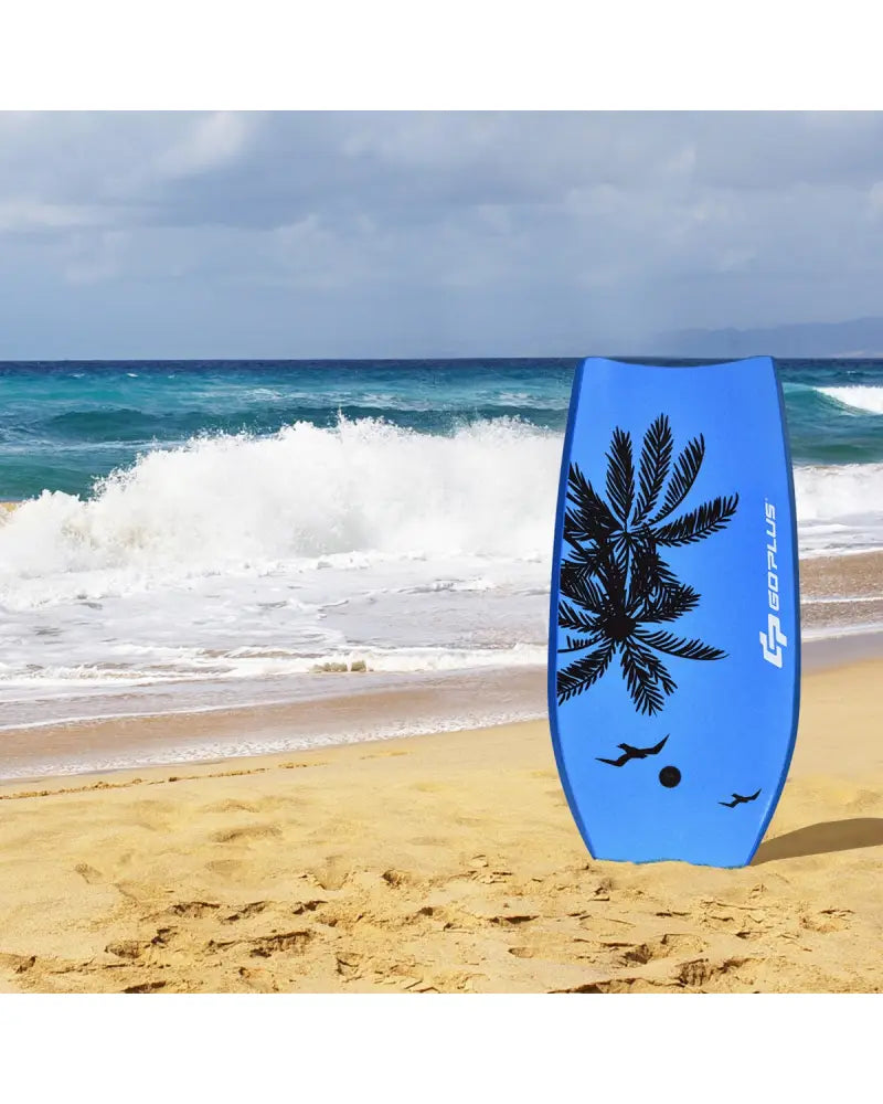 Super Lightweight Bodyboard Surfing with Leash EPS Core Boarding-M - Surfing