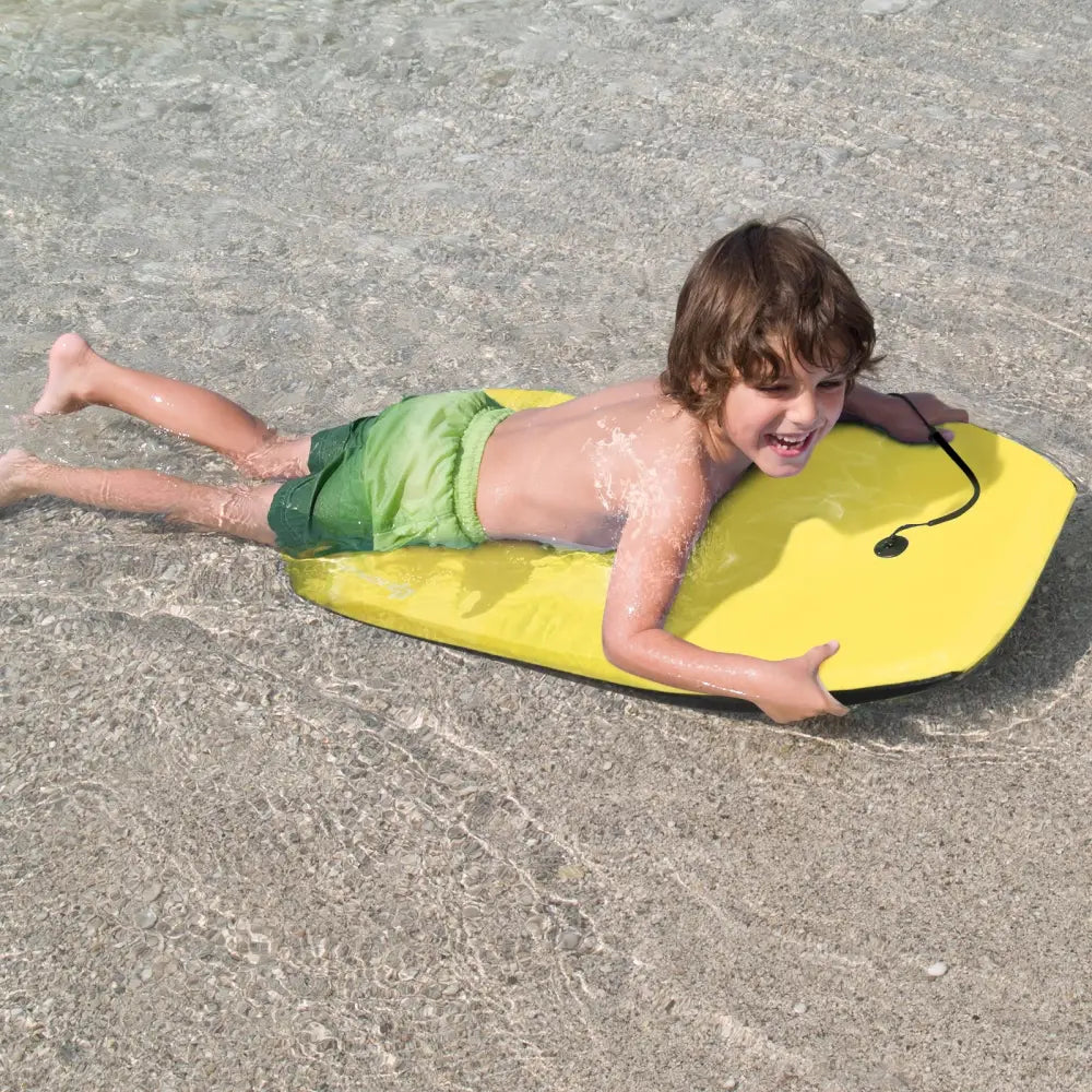 Super Lightweight Surfing Bodyboard-M - Yellow - Surfing