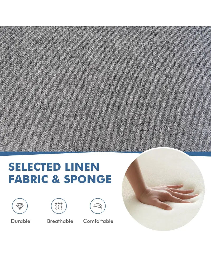 Swivel Massage Recliner Single Sofa with Adjustable Headrest-Gray - Gray - Recliners