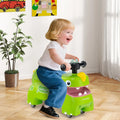 Toddler Ride on Toy Walking Sliding Car with Lights and Music-Green - Green - Push & Pedal Ride On Toys
