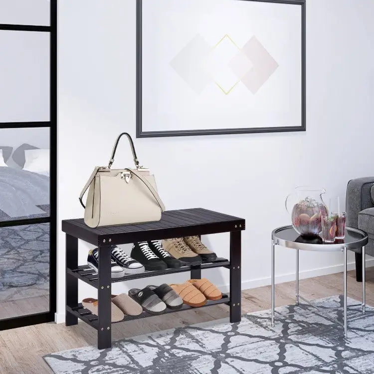 Triangle Computer Corner Desk with Charging Station - Black - Oasis Home Essentials
